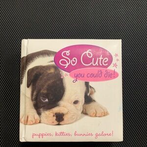 5/$20 So Cute You Could Die Animal Book